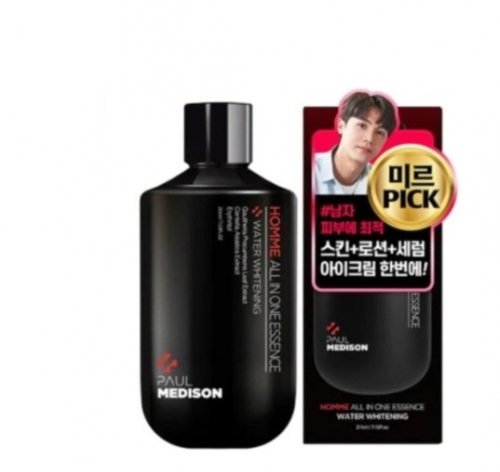 PAUL MEDISON Homme Water Whitening All-in-one Essence Мужская мультифункциональная эссенция для лица и тела 211мл