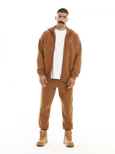 Брюки мужские Man, Competitor Fleece Jogger, Brown/Black, RANK