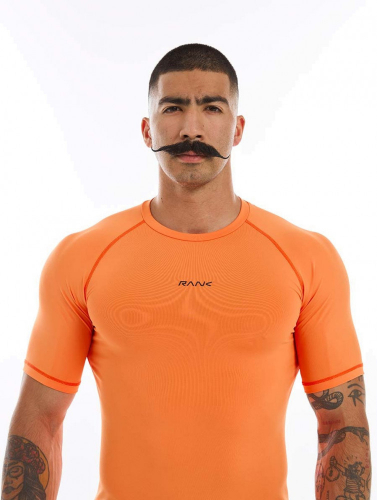 Футболка мужская Man, Compression T-Shirt, Orange, RANK