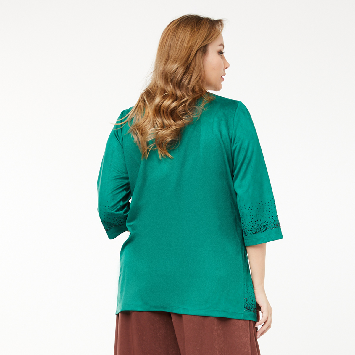 ст. цена1000руб.! Кардиган, трикотаж, зеленый