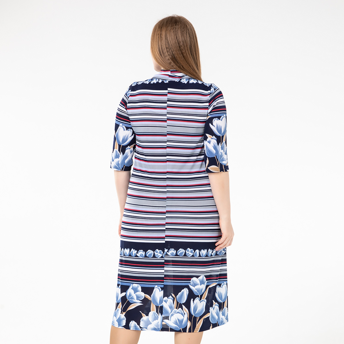 ст. цена2200руб.! Платье, текстиль, голубой