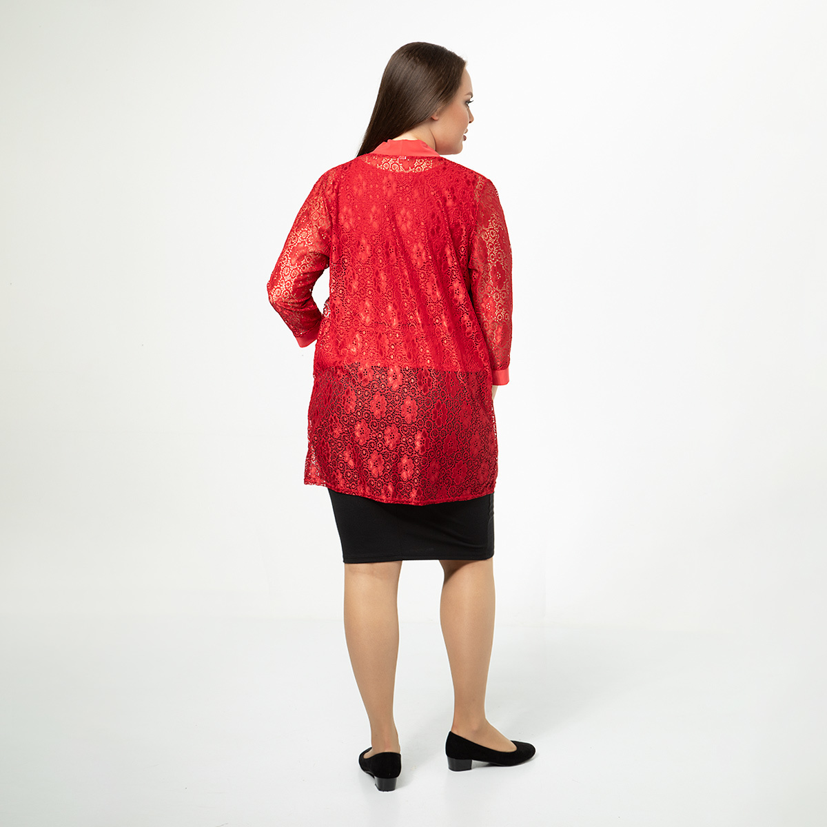 ст. цена1000руб.! Кардиган, трикотаж, красный