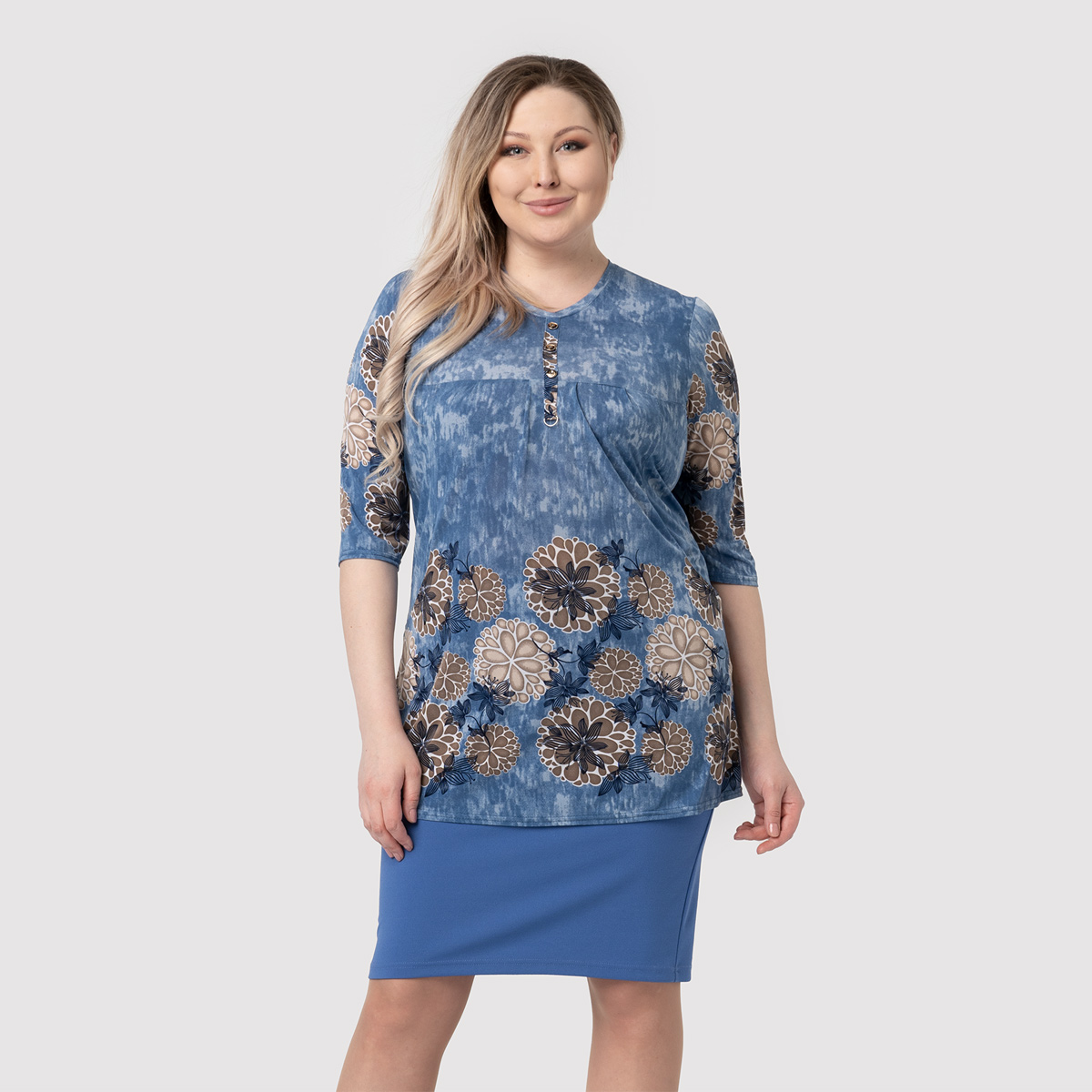 ст. цена1000руб.! Кардиган, трикотаж, синий