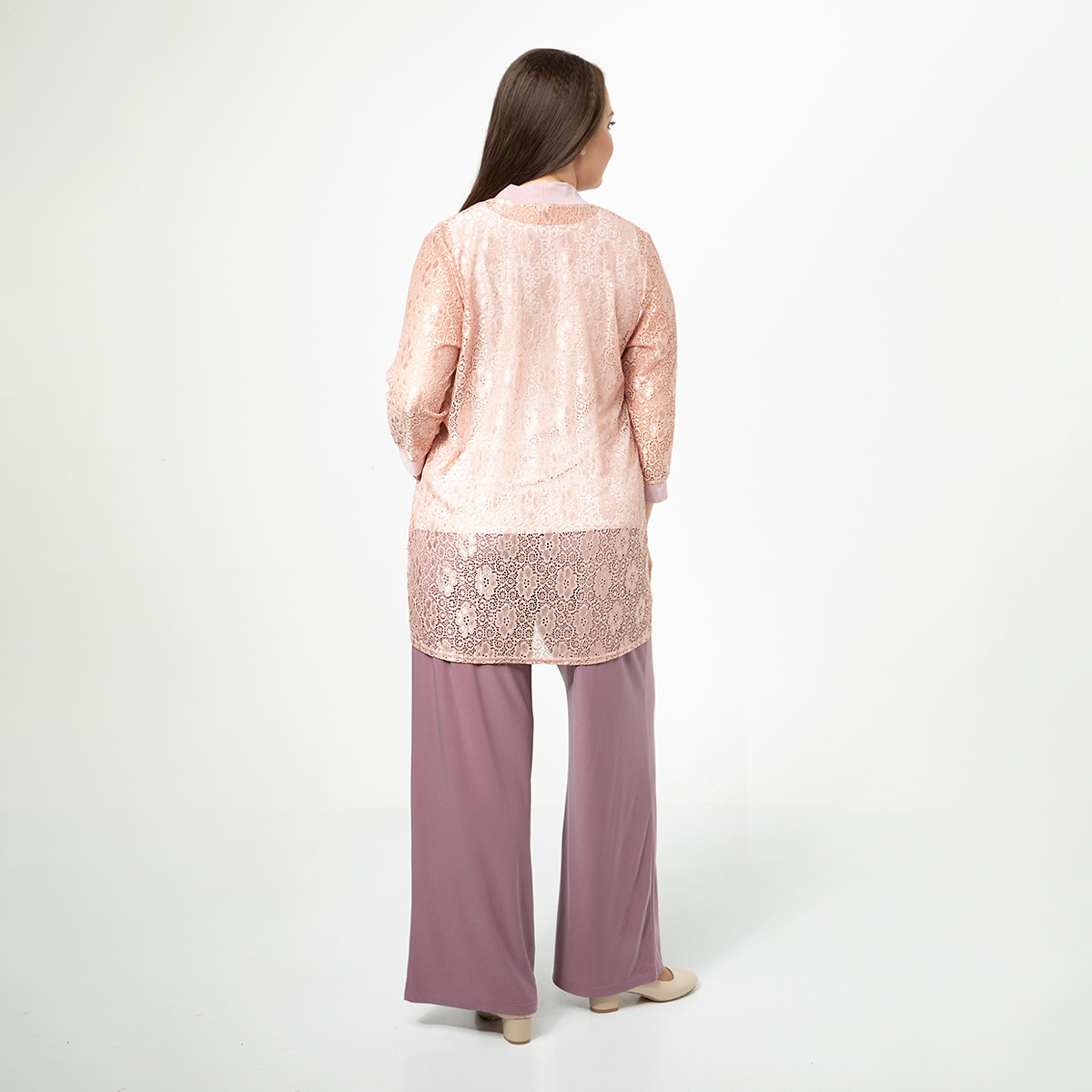 ст. цена1000руб.! Кардиган, трикотаж, розовый