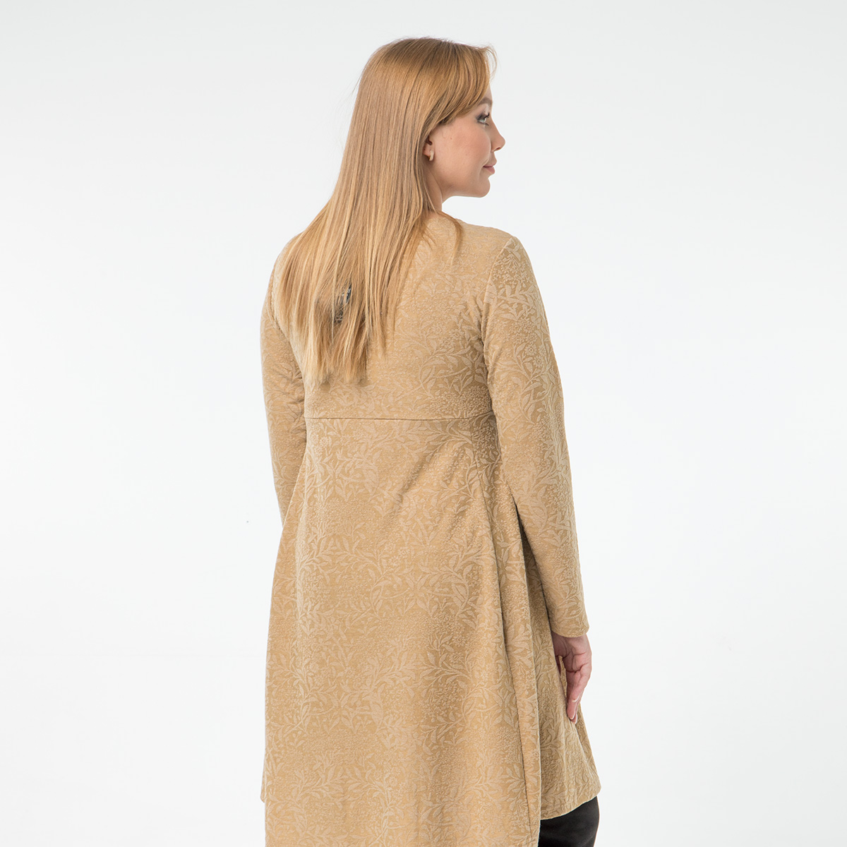 ст. цена2200руб.! Платье, трикотаж, бежевый