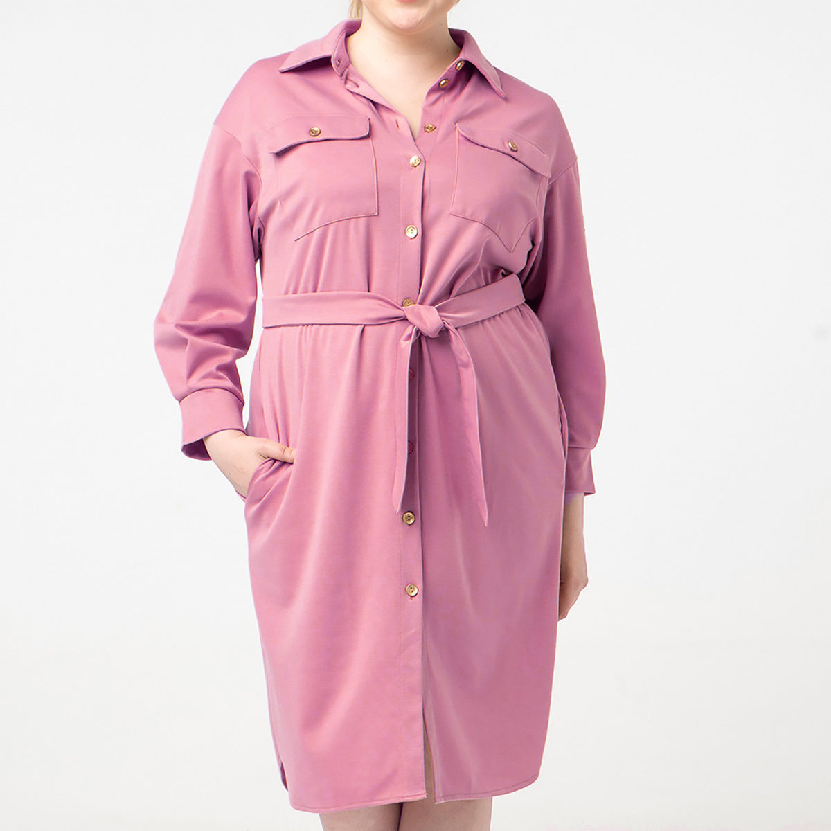 ст. цена1900руб.! Платье, трикотаж, розовый