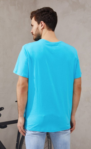 Футболка F911-6000b d.turquois