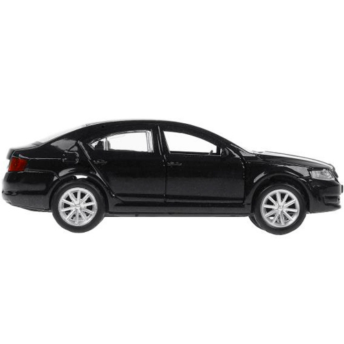 Модель OCTAVIA-12-BK SKODA OCTAVIA 12 см, двери, багаж, инерц. черный Технопарк  в коробке в Нижнем Новгороде
