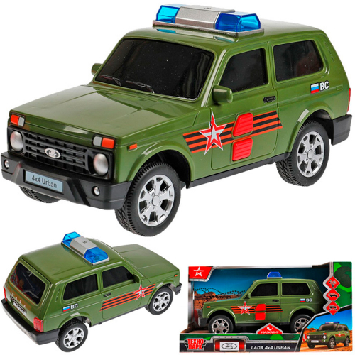 Модель LADA 4x4 URBAN АРМИЯ РОССИИ 19,5 см, 2 кноп, Технопарк в кор  327831 в Нижнем Новгороде