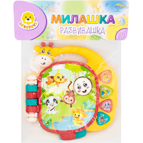 Игрушка на бат. Levatoys MK855-162B Веселые животные в пак. в Нижнем Новгороде