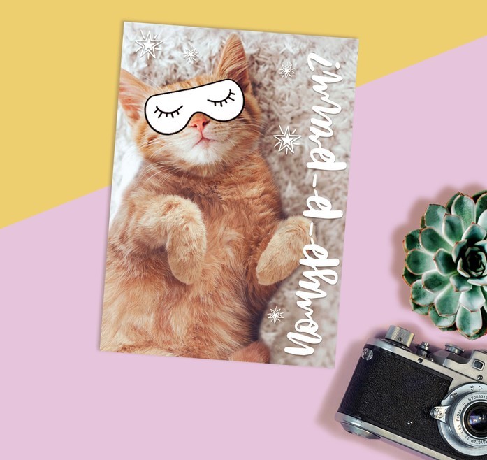 Открытка на каждый день «Помурчим», 7,5 х 10 см