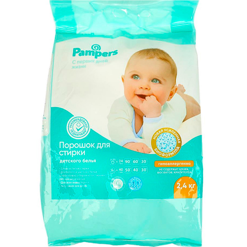 Порошок для стирки детского белья pampers 2,4 кг Заботливая мама BH097257PM в Нижнем Новгороде