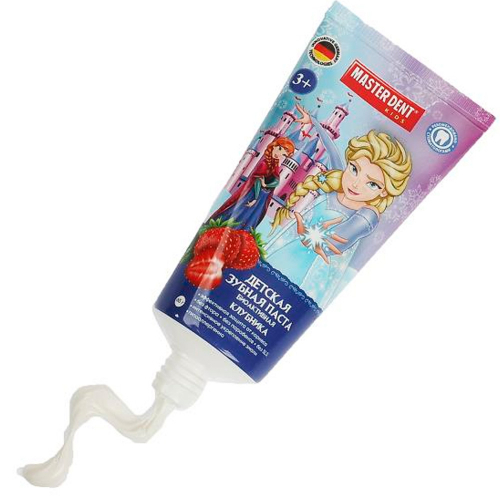 Зубная паста для детей фрозен клубника, 65г MASTER DENT 114568-FZ в Нижнем Новгороде