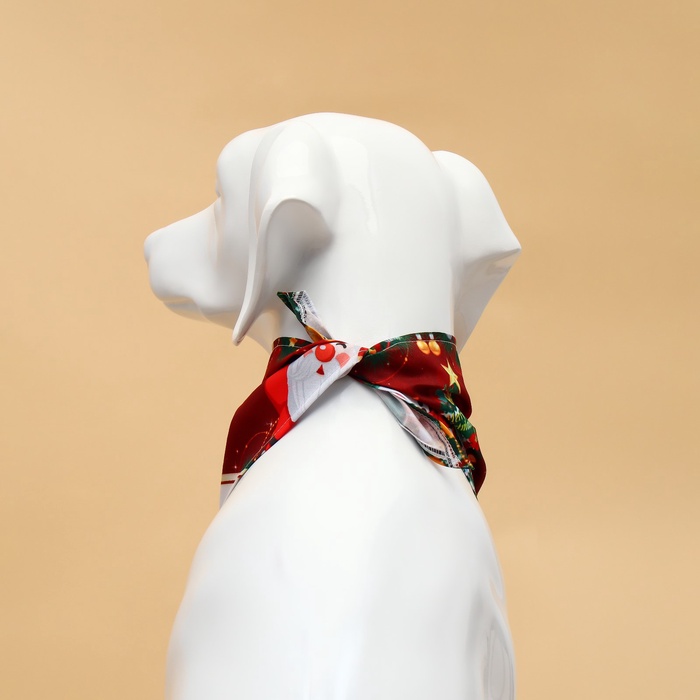 Бандана для животных «Колокольчик», размер L (ОШ до 62 см)