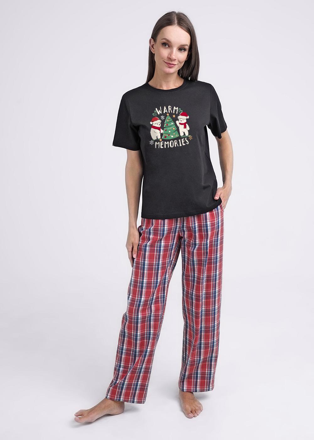 Ст.цена 570р CLE LF14-1141/3 Футболка женская для дома LF14-1141/3 чёрный