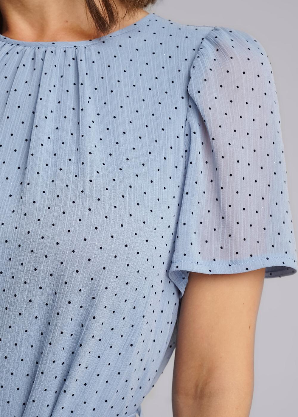 Ст.цена 1870р CLE 242940шфн Платье женское 242940шфн джинсовый/чёрный