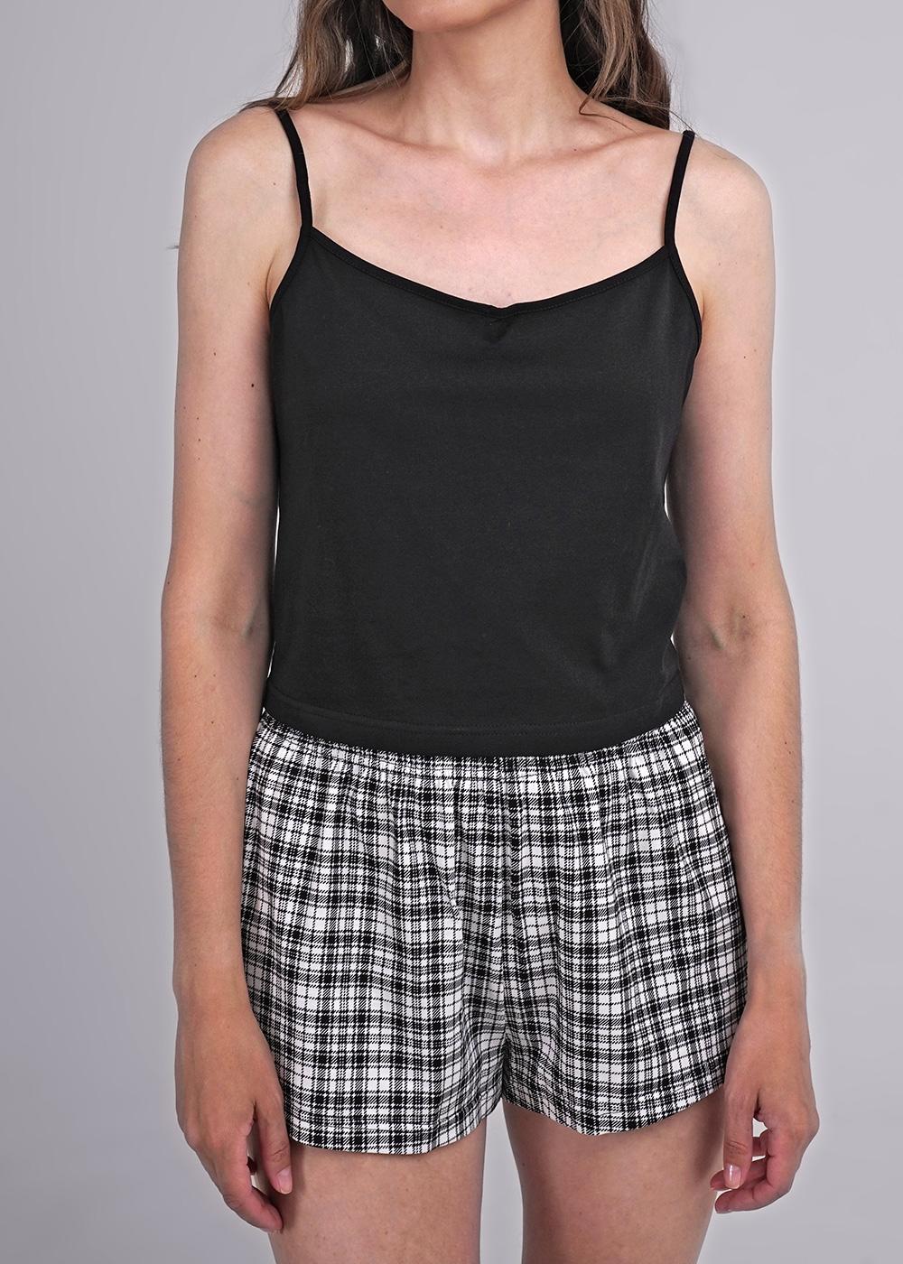 Ст.цена 730р CLE LSET14-1139/2 Пижама женская LSET14-1139/2 чёрный/молочный