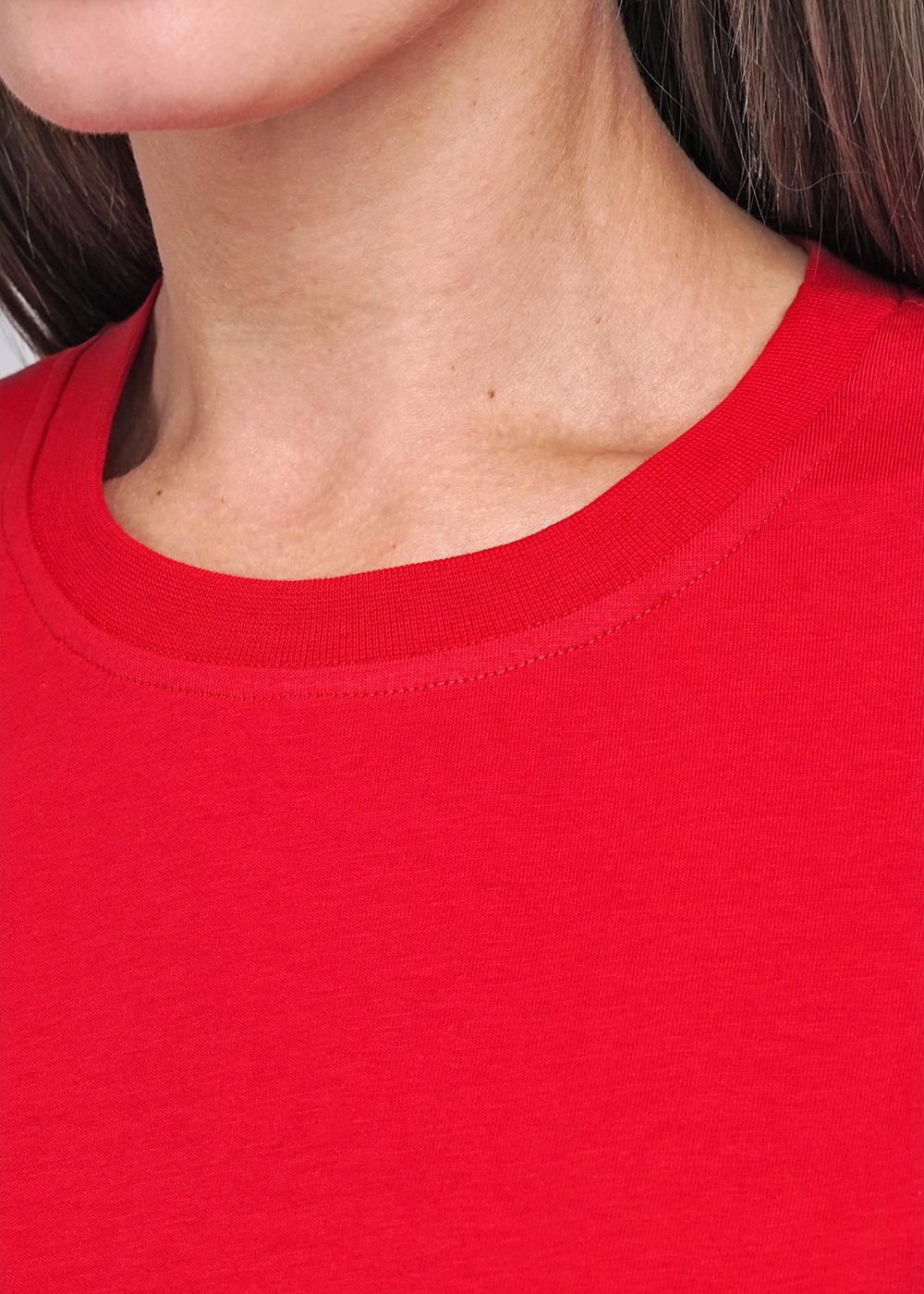 Ст.цена 570р CLE LF14-1141/2 Футболка женская для дома LF14-1141/2 красный