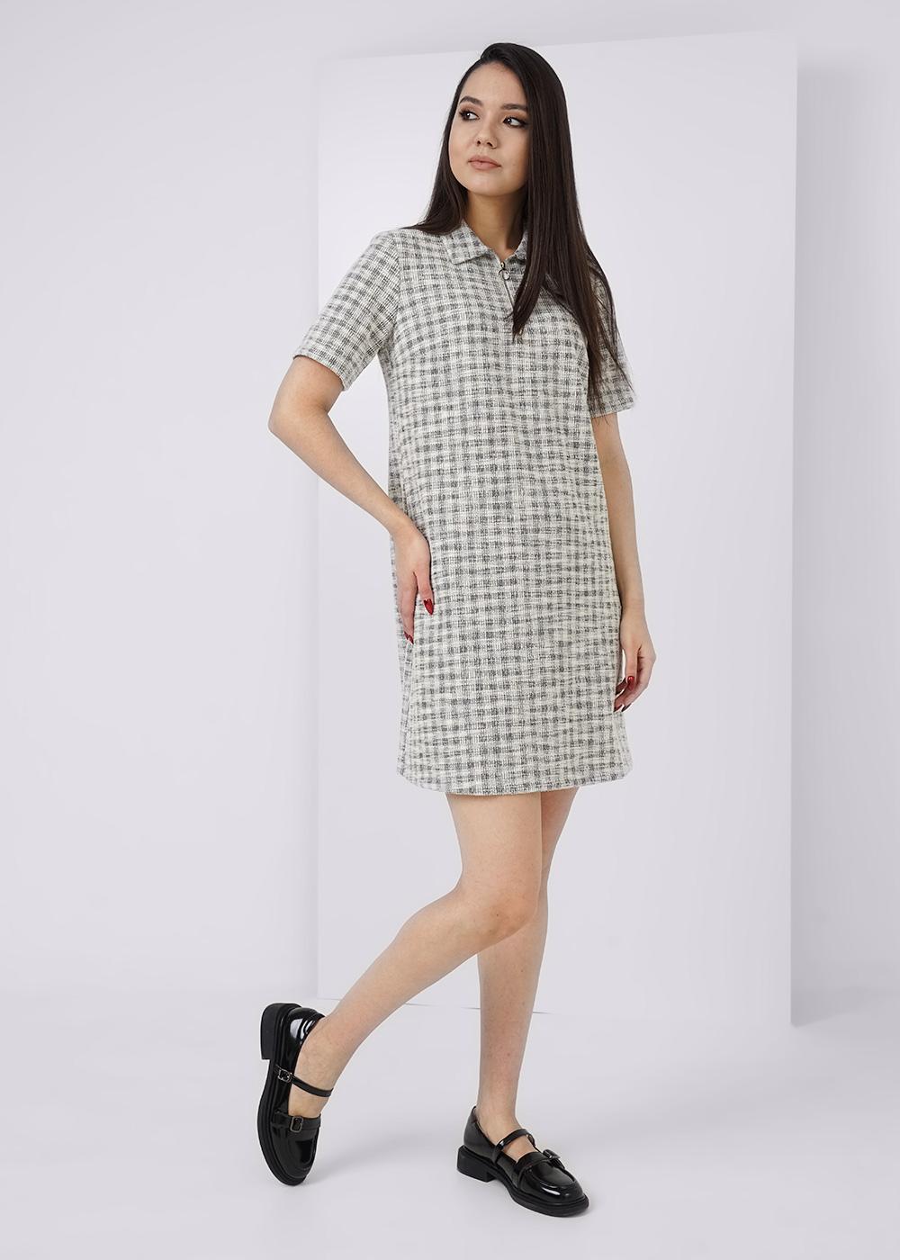 Ст.цена 1620р CLE 246466/128ввэ Платье женское 246466/128ввэ молочный/чёрный