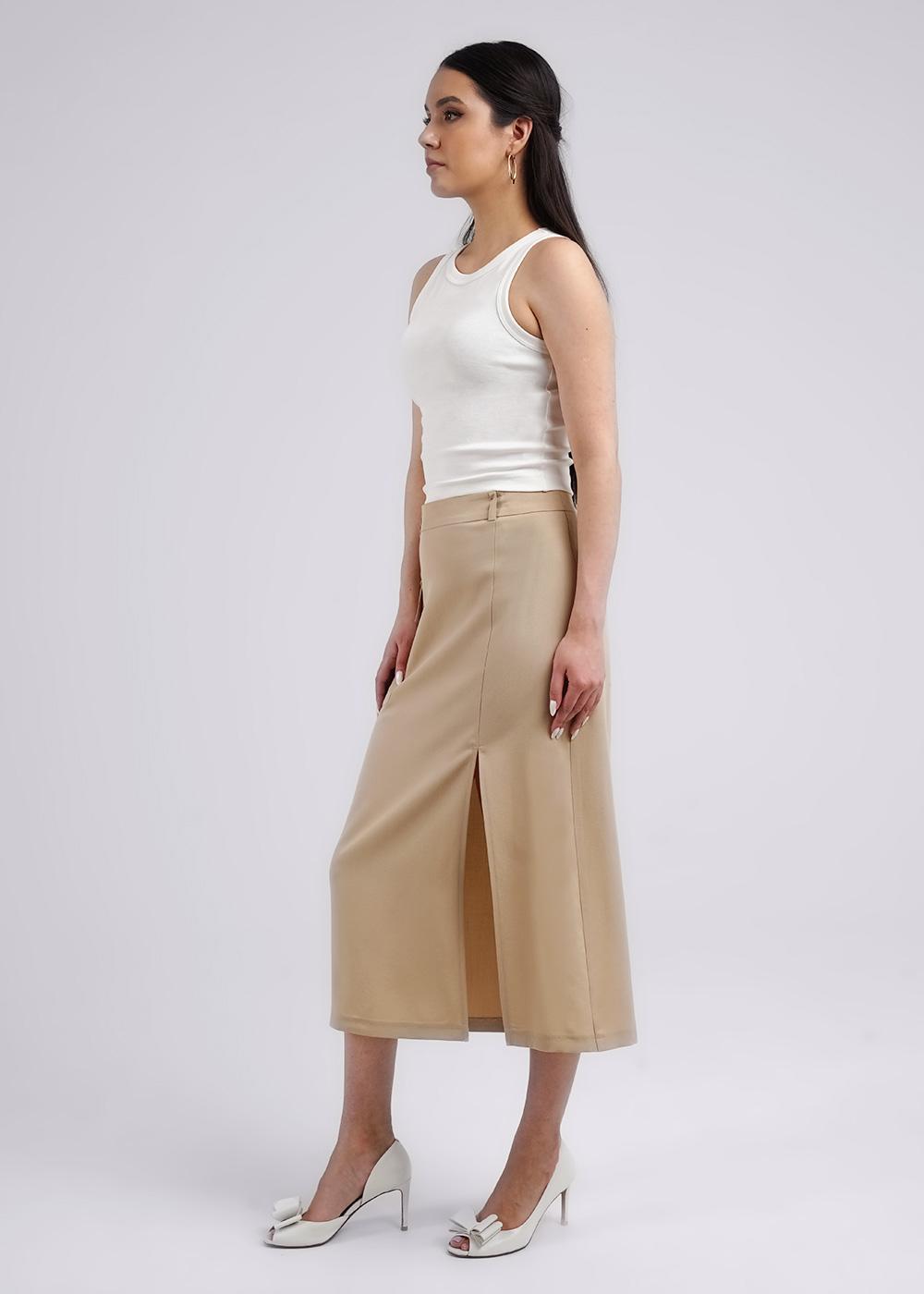 Ст.цена 1996р CLE 243032/134шт Юбка женская 243032/134шт т.бежевый