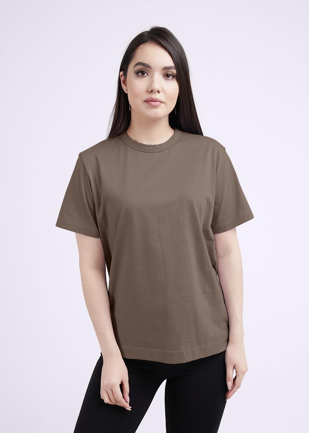 CLE LF011 Футболка женская LF011 кофейный