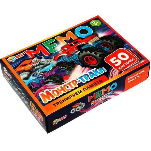 Игра Умка Монстр-траки.Мемо 4650250545422 в Нижнем Новгороде