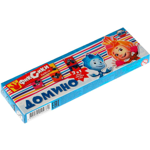 Домино Фиксики 3 в 1 4690590109380 в Нижнем Новгороде