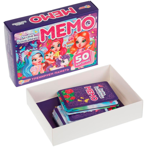 Игра Умка Лесные волшебницы.Карточная игра Мемо. (50 карточек) 4680107925039 в Нижнем Новгороде