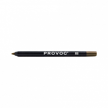 Provoc Гелевый карандаш-подводка для глаз водостойкий / Semi Permanent Gel Eye Liner №80 Practically Magic