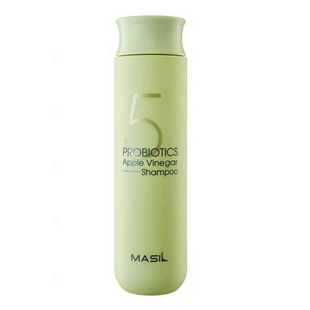 Masil Шампунь для волос от перхоти с яблочным уксусом / 5 Probiotics Apple Vinegar Shampoo, 300 мл