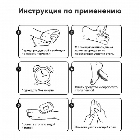 EpilProfi Гель для педикюра с мочевиной и алоэ вера, 400 мл