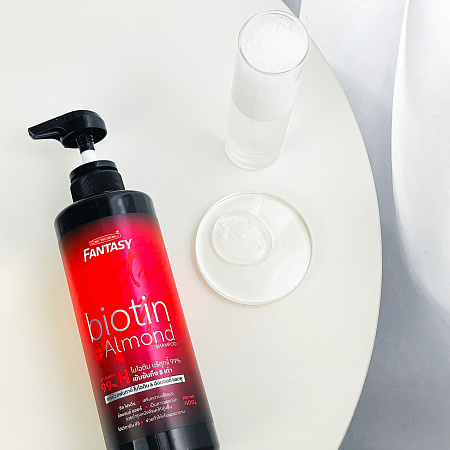 Carebeau Шампунь для волос с биотином и маслом миндаля / Fantasy Biotin Almond, 400 мл