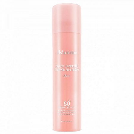 JMsolution Омолаживающий солнцезащитный спрей с экстрактом розы / Glow Luminous Flower Sun Spray SPF50+ PA++++, 180 мл