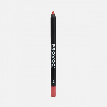 Provoc Гелевый карандаш-подводка для губ водостойкий / Semi Permanent Gel Eye Liner Filler №48 Bittersweet, персиковый