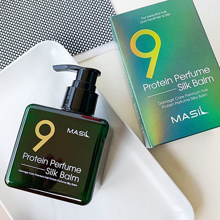 Masil Бальзам для волос несмываемый / 9 Protein Perfume Silk Balm, 180 мл