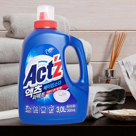 PIGEON Гель для стирки белья с содой / Regular Act'z Perfect Baking soda Gel, 3200 мл