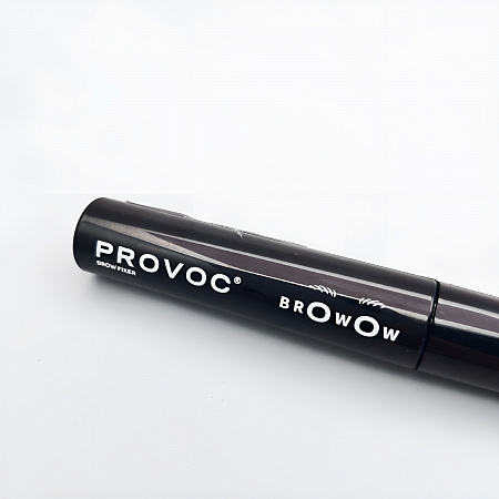 Provoc Стойкий гель для фиксации формы бровей / Browow Brow Fixer 30 Black, черный, 2,3 мл
