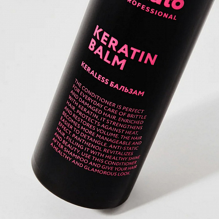 Likato Бальзам для волос с кератином / Keraless Keratin Hair Balm, 400 мл