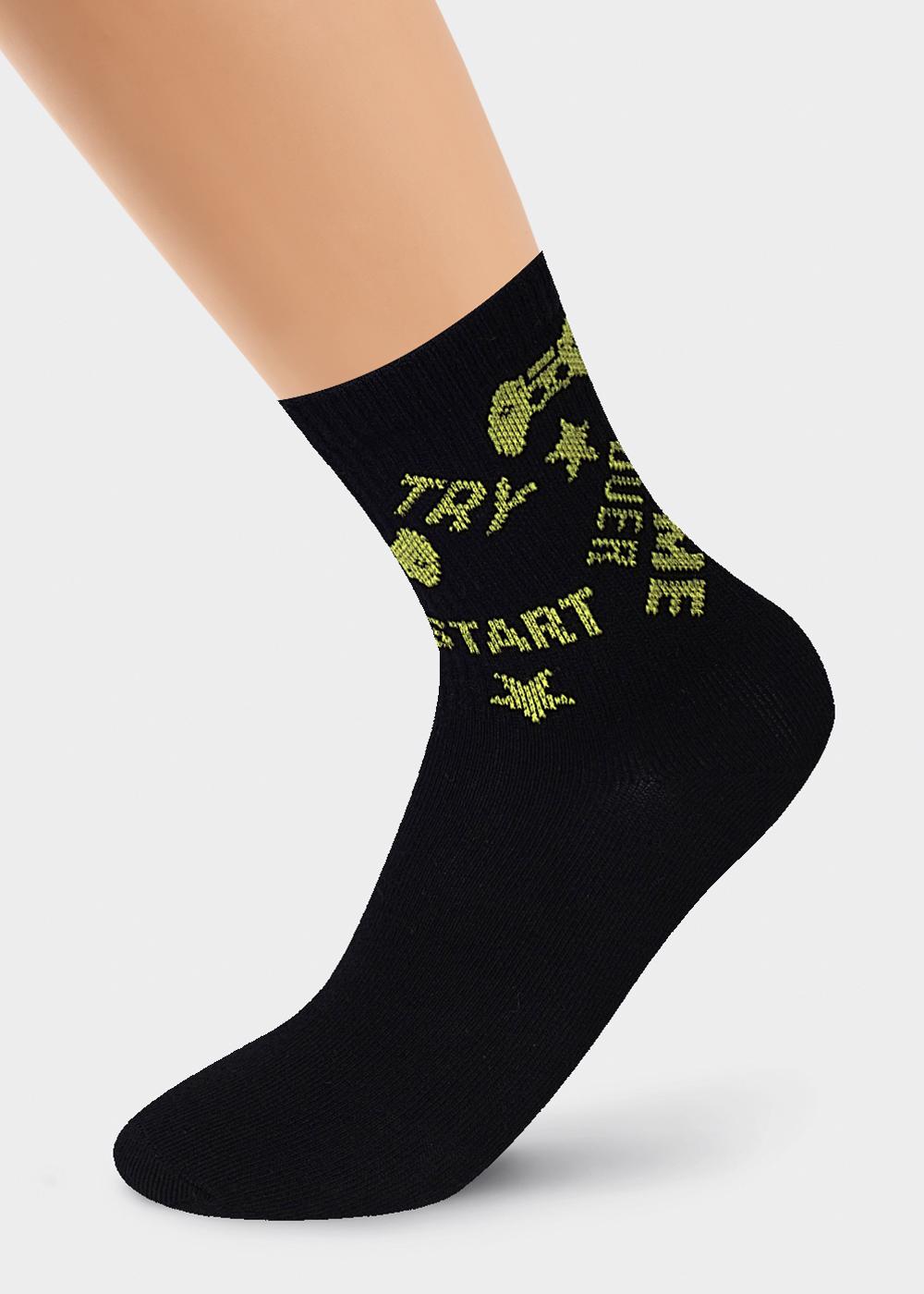 Ст.цена 65р CLE С4266 16-18,18-20 Носки детские для мальчика С4266 16-18,18-20 чёрный