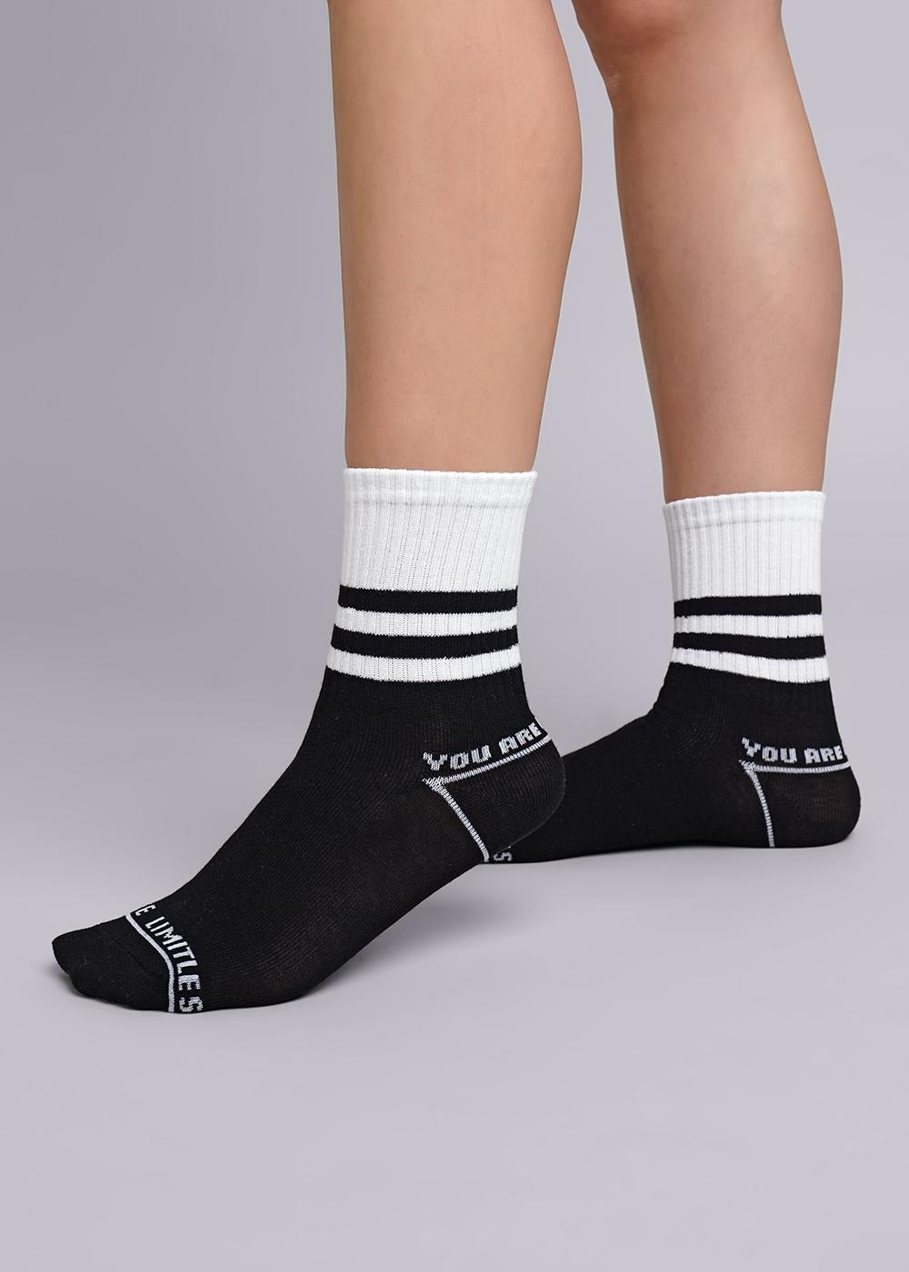 Ст.цена 61р CLE С1340 16-18,18-20 Носки детские С1340 16-18,18-20 чёрный/белый