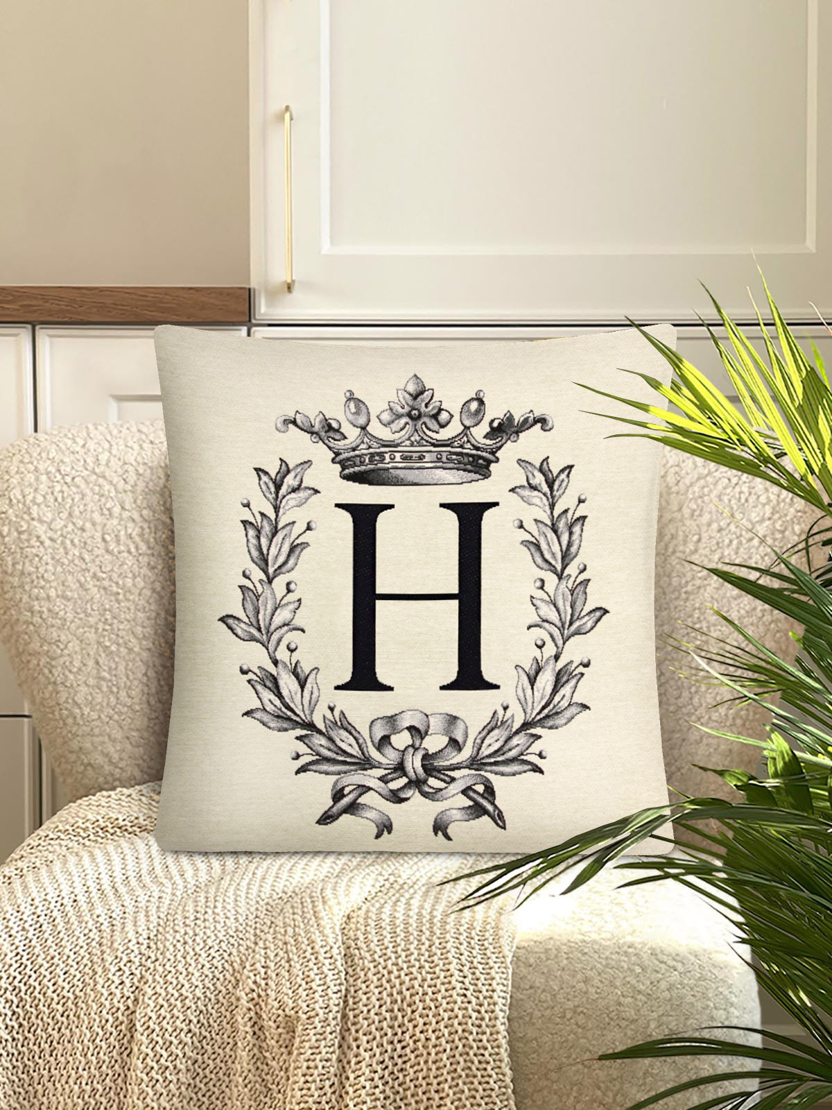 Кириллица Н Наволочка 45х45 см 2413045