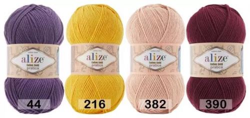 Пряжа Alize Cotton Gold Pratica