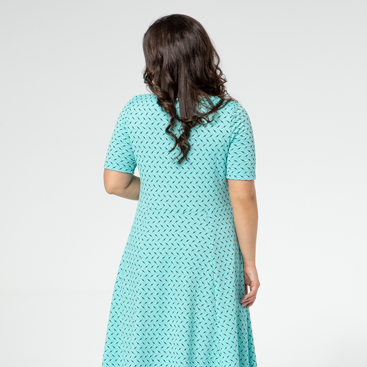 ст. цена2400руб.! Платье, трикотаж, мятный