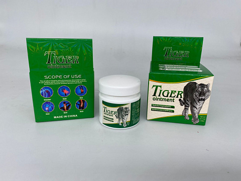 Hanel Мазь TIGER Ointment, для снятия боли в мышцах шеи и поясницы, 20гр