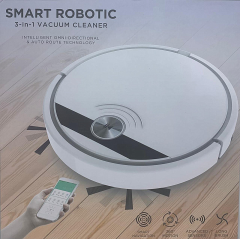 Робот пылесос SMART ROBOTIC 3-in-1 Vacuum Cleaner