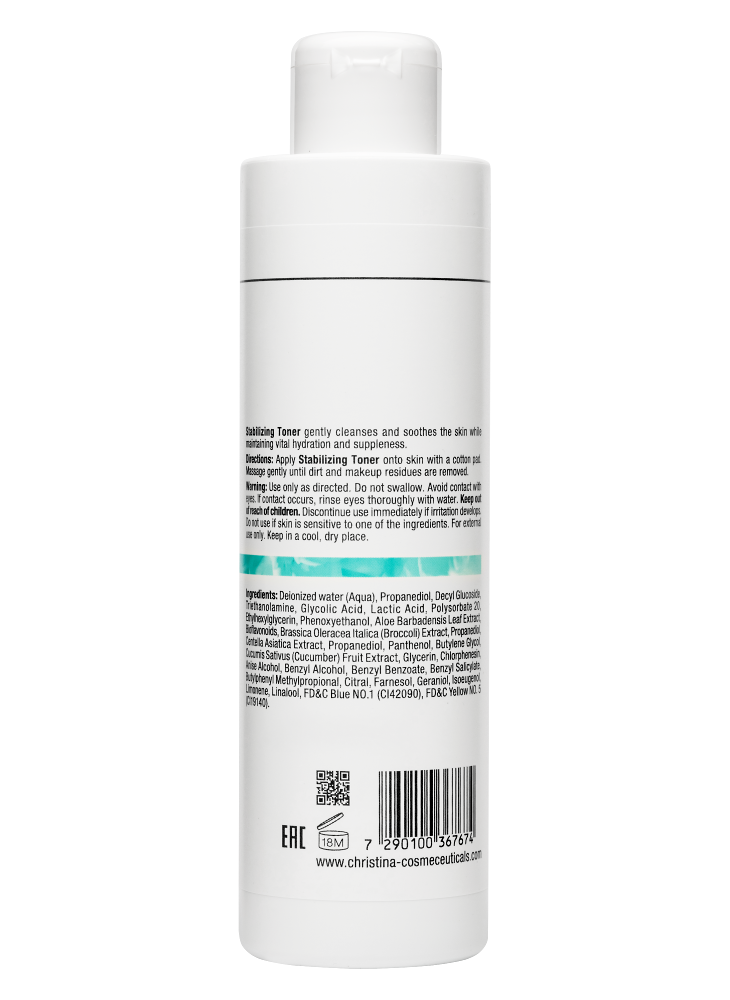 Unstress Stabilizing Toner, Стабилизирующий тоник, 300 мл CHRISTINA