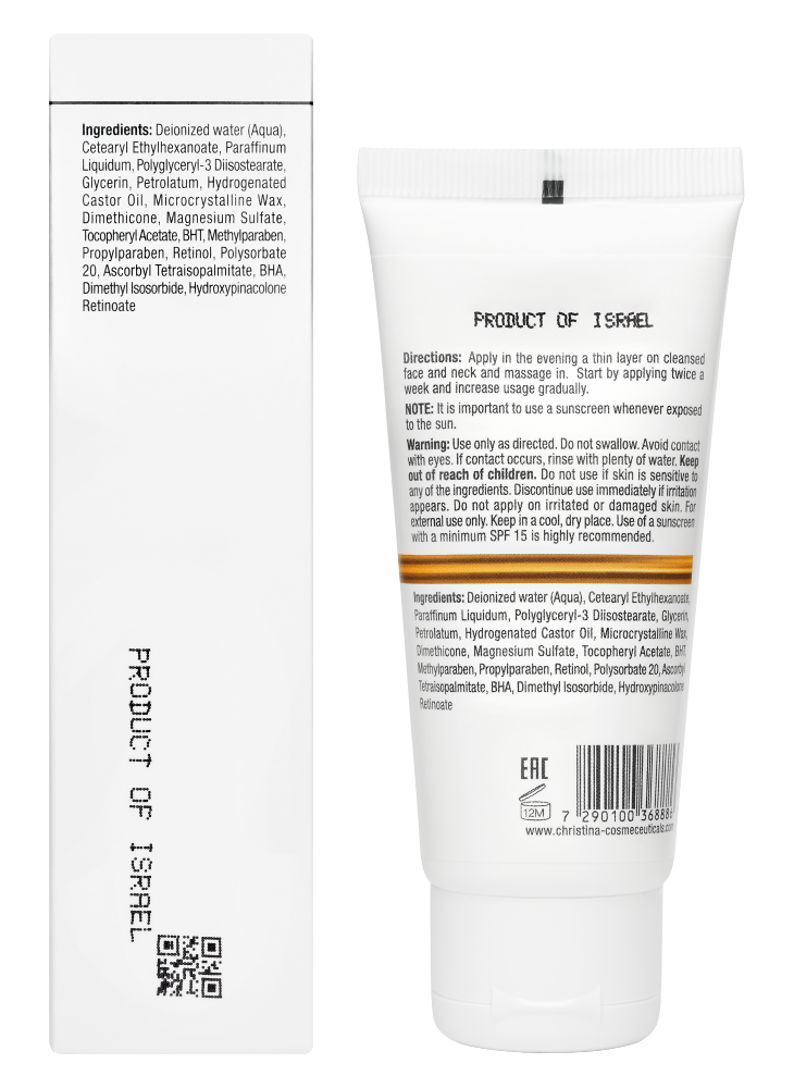 Line Repair Fix Retinol E Active Cream, Активный крем с ретинолом, 60 мл CHRISTINA