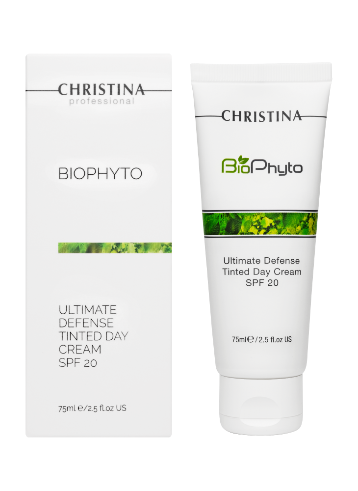 Bio Phyto Ultimate Defense Tinted Day Cream SPF 20, Дневной крем «Абсолютная защита» SPF 20 с тоном, 75 мл CHRISTINA