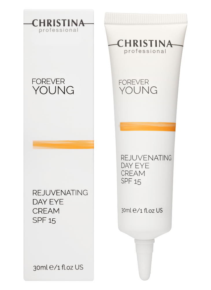 Forever Young Rejuvenating Day Eye Cream SPF15, Омолаживающий дневной крем для кожи вокруг глаз SPF 15, 30 мл CHRISTINA