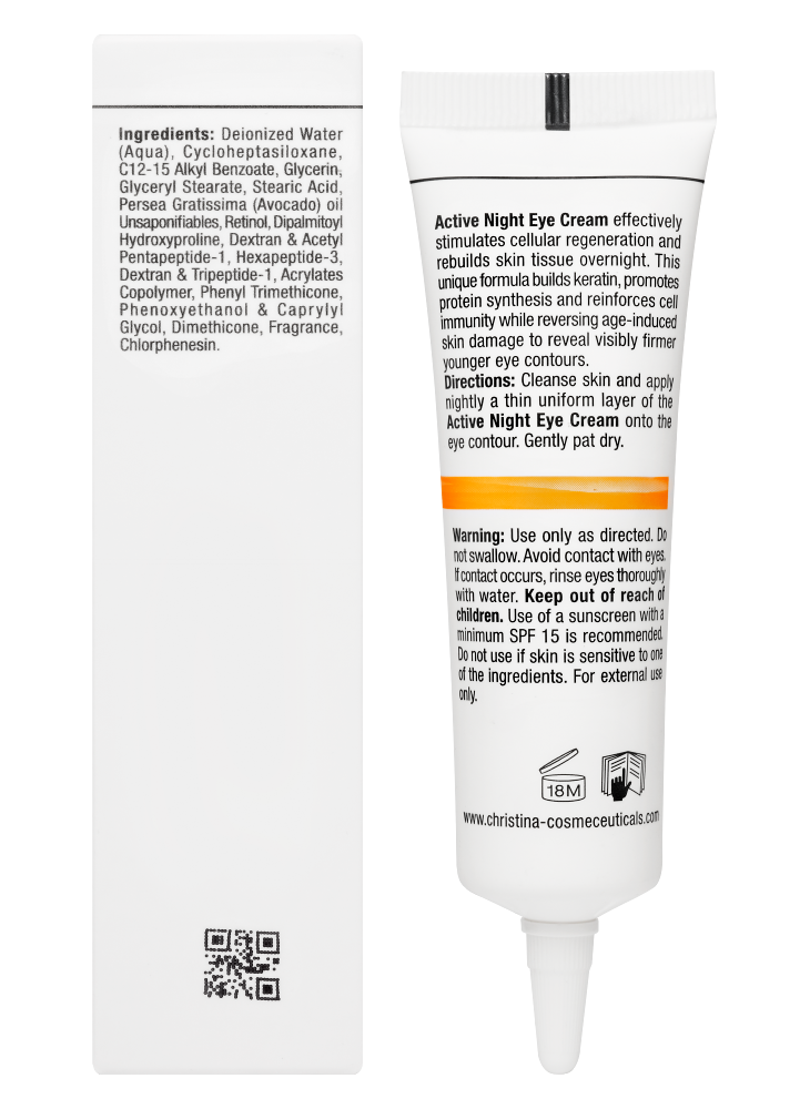 Forever Young Active Eye Night Cream, Активный ночной крем для кожи вокруг глаз, 30 мл CHRISTINA